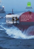 Cover: Guidelines for the Use of Metocean Data Through the Lifecycle of a Marine Renewable Energy Development - Construction Industry Research & Information Association (CIRIA)