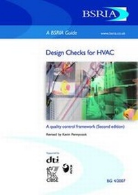 Enlarge image Cover: Design Checks for HVAC - BSRIA