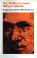 Cover: The Diary of a Russian Censor - University of Massachusetts Press