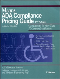 Abbildung von: Means ADA Compliance Pricing Guide - R.S. Means Company Ltd