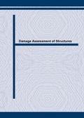Cover: Damage Assessment of Structures - Trans Tech Publications Ltd