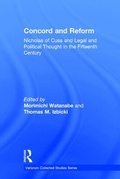 Cover: Concord and Reform - Variorum