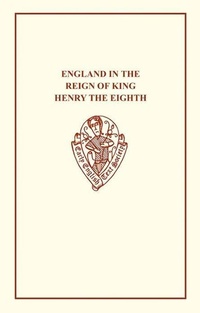 Abbildung von: England in the Reign of King Henry VIII - D.S. Brewer
