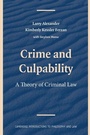 Cover: Crime and Culpability - Cambridge University Press