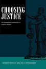 Cover: Choosing Justice - Naval Institute Press