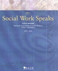 Cover: Social Work Speaks - NASW Press (National Association of Social Workers