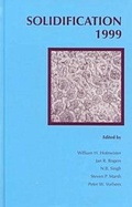 Cover: Solidification 1999 - The Minerals, Metals & Materials Society