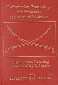 Enlarge image Cover: Deformation, Processing and Properties of Structural Materials - The Minerals, Metals & Materials Society