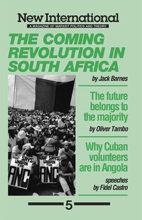Abbildung von: Coming Revolution in South Africa - Pathfinder Books Ltd