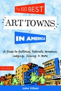 Cover: The 100 Best Art Towns in America - Countryman Press Inc.