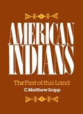 Cover: American Indians - Russell Sage Foundation