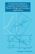 Cover: Evaluating Feedback in Amplifiers and Oscillators - Research Studies Press