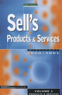 Abbildung von: Sell's Products and Services Directory 2000-2001 - CMP Information Limited