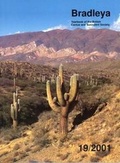 Cover: Bradleya: v. 19 - British Cactus & Succulent Society