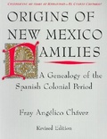 Cover: Origins of New Mexico Families - Museum of New Mexico Press