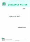 Cover: Trees and Bats - Arboricultural Association