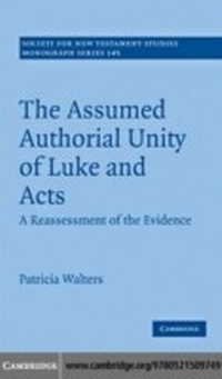 Abbildung von: The Assumed Authorial Unity of Luke and Acts - Cambridge University Press