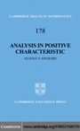 Cover: Analysis in Positive Characteristic - Cambridge University Press