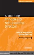 Cover: Accounting Principles for Non-Executive Directors - Cambridge University Press