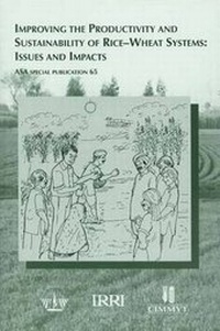 Enlarge image Cover: Improving the Productivity and Sustainability of Rice-wheat Systems - American Society of Agronomy