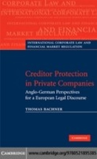 Abbildung von: Creditor Protection in Private Companies - Cambridge University Press