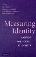 Cover: Measuring Identity - Cambridge University Press