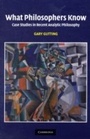 Cover: What Philosophers Know - Cambridge University Press