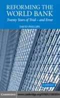Cover: Reforming the World Bank - Cambridge University Press