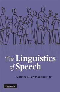 Abbildung von: The Linguistics of Speech - Cambridge University Press