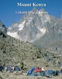 Abbildung von: Mount Kenya Map and Guide - West Col Productions