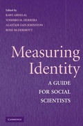 Cover: Measuring Identity - Cambridge University Press