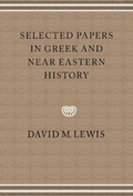 Cover: Selected Papers in Greek and Near Eastern History - Cambridge University Press