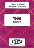 Cover: English-Thai & Thai-English Word-to-Word Bilingual Dictionary - Bilingual Dictionaries, Incorporated