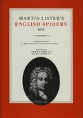 Cover: Martin Lister's English Spiders, 1678 - Harley Books