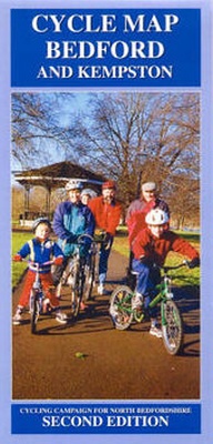 Abbildung von: Cycle Map Bedford and Kempston - Cycling Campaign for North Bedfordshire