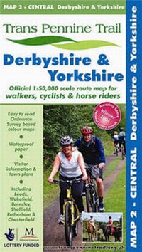 Abbildung von: Derbyshire and Yorkshire: Central Map 2 - Trans Pennine Trail Project