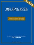 Cover: Blue Book of Grammar and Punctuation - Bare Bones Training and Consulting Co.