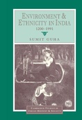 Cover: Environment and Ethnicity in India, 1200-1991 - Cambridge University Press