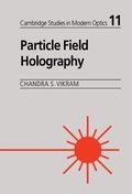 Cover: Particle Field Holography - Cambridge University Press