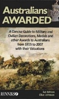 Cover: Australians Awarded - Renniks Publications