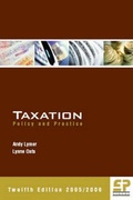 Cover: Taxation 2005-2006 - Fiscal Publications
