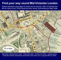 Abbildung von: Find Your Way Round Mid-Victorian London - Motco Enterprises Ltd