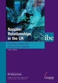 Cover: Supplier Relationships in the UK - Institute of Business Ethics