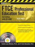 Cover: CliffsNotes FTCE Professional Education Test with CD-ROM, 2nd Edition - Wiley