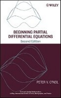 Enlarge image Cover: Beginning Partial Differential Equations, Second E dition - Wiley