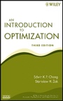 Cover: An Introduction to Optimization, Third Edition - Wiley