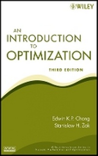 Enlarge image Cover: An Introduction to Optimization, Third Edition - Wiley
