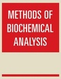 Cover: Methods of Biochemical Analysis, Volume 33 - Wiley