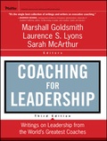Cover: Coaching for Leadership - Pfeiffer
