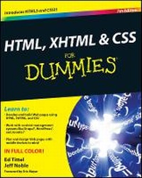 Enlarge image Cover: HTML, XHTML & CSS For Dummies, 7th Edition - Wiley
